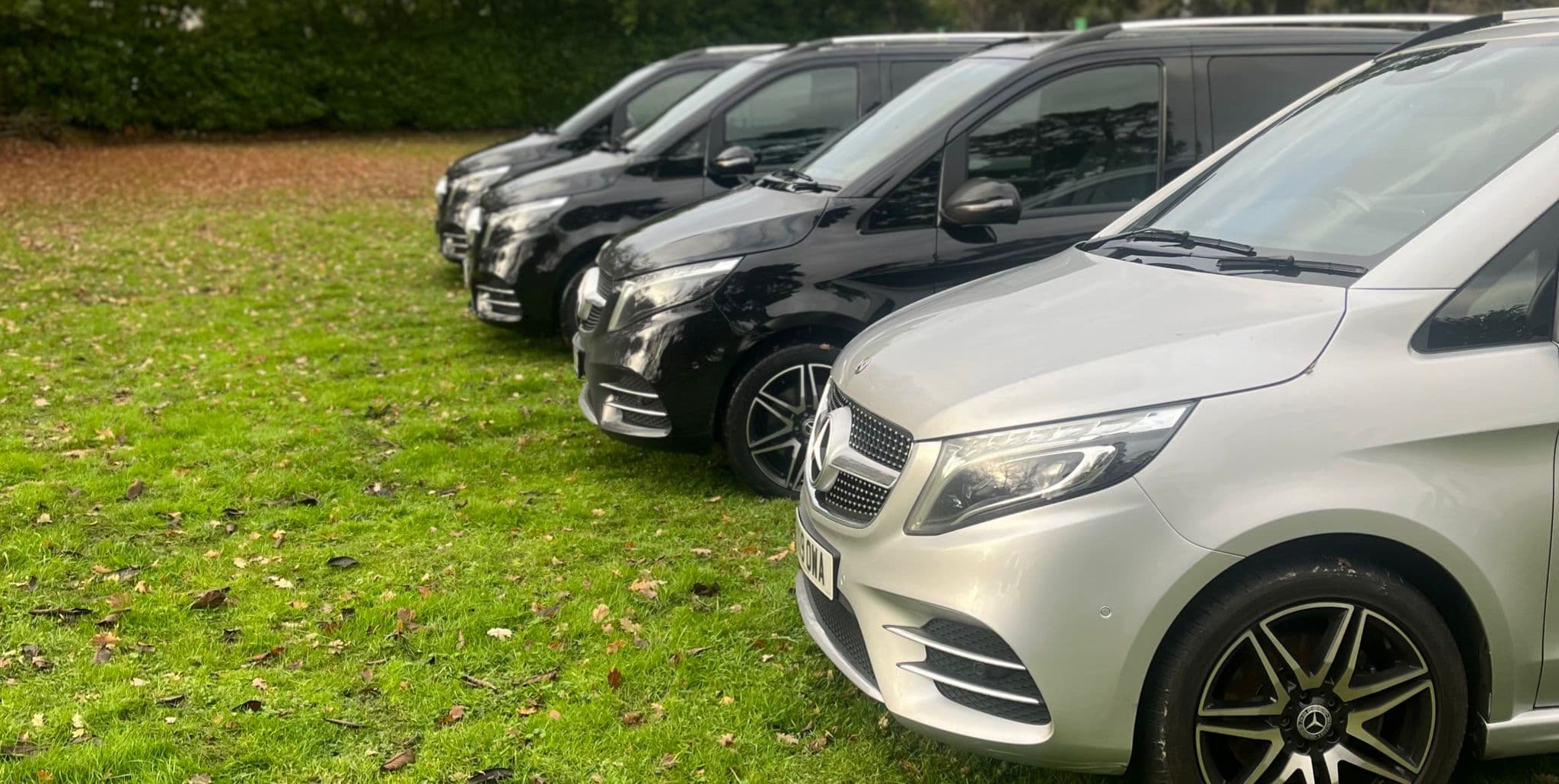 Mercedes V-Class wedding chauffeur for bridal party and family transport