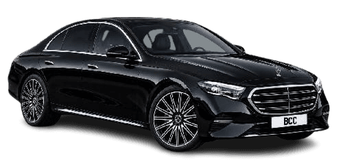 Mercedes E-Class chauffeur car in Bristol