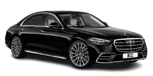 Mercedes S-Class chauffeur car in Bristol