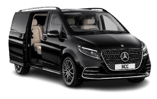 Mercedes V-Class chauffeur vehicle in Bristol