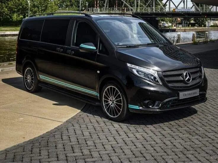 Mercedes Vito chauffeur vehicle exterior in Bristol