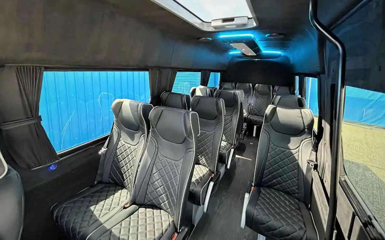 professional tour minibus
